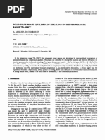 SOLID STATE PHASE EQUILIBRIA OF ZIRCALOY-4 IN THE TEMPERATURE RANGE 750-lO!WC