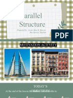 Parallel and Non Parallel Structure