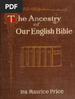 Ira Maurice Price - The Ancestry of Our English Bible