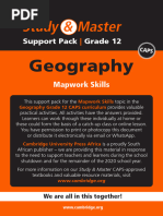 Study Master Gr12 Geography Mapwork Skills