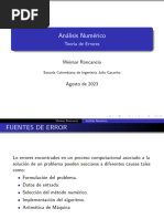 Teoria Del Error 2023 - 2