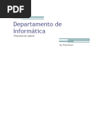 Funciones Departamento Informatica