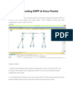 Konfigurasi Routing OSPF Di Cisco Packet Tracer