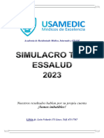 Simulacro Tipo Essalud