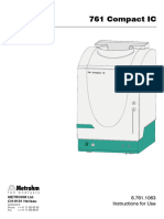 761 Compact IC: 8.761.1063 Instructions For Use