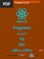 Fragment Vs Div in React Js