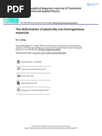 Ashby 1970 The Deformation of Plastically Non