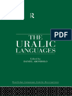 The Uralic Languages (Routledge)