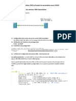 DNS Secondaire Sous Linux