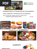 Apunte Resumen Alimento y Tecnologia de Los Alimentos Mariana Lorenzi