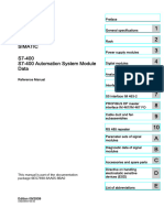 Simatic s7-400 Module Data