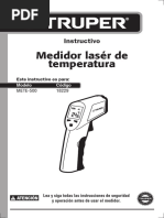 Medidor Lasér de Temperatura: Instructivo