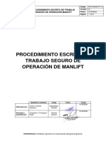 Pets 19 Procedimiento de Operacion Manlift