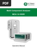 Multi Component Analyser MCA 10 HWIR