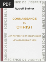 Steiner Rudolf - Connaissance Du Christ