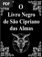 O Livro Negro de São Cipriano Das Almas - Fernando Rodrigues Lopes INGLES