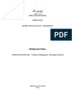 Práticas Pedagógicas - Identidade Docente