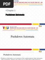 Chapter 5 - Pushdown Automata