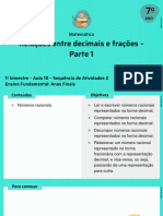 Relações Entre Decimais e Frações - Parte 1: Matemática