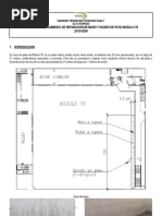 Procedimiento Reparación Muro y Radier Patio M-76