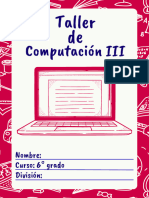 Cuaderno de Computacion 6to