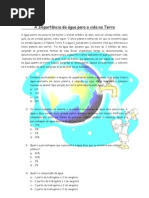 A Importância Da Água para A Vida Na Terra