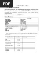 Latihan Soal Jurnal Accurate