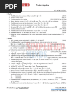 10.vector Algebra 2ndPUC PYQs