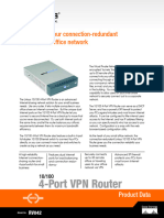 Datasheet Linksys Router RV042