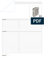 Telco Sensors Photoelectric Amplifier Bus PAB 30 A 209