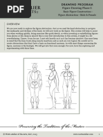 Figure Abstraction Male, Female Workbook