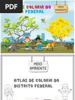 Atlas de Colorir Do DF-Vol.1-Meio Ambiente