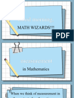 Measurement