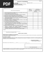 ANNEX C Checklist of Requirements and Omnibus Sworn Statement