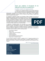 Políticas de Oferta Que Analizan El Desempeño de Los Segmentos Identificados Del Subsector Manufactura