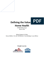 NAHC WhitePaper Value-of-HomeHealth