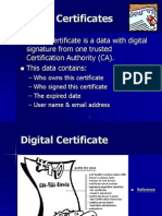 Digital Certificates (Certification Authority)