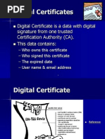 Digital Certificates (Certification Authority)