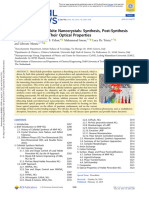 Chemical Review Perovsktie Synthesis Review