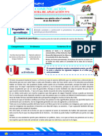 1°-2º Ficha de Aplicación-Sesión4-Sem.2-El Peru Lee