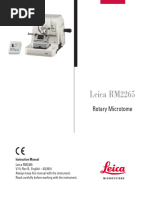 Leica RM2265 Operator Manual