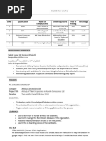 Resume Format 11