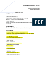 Cirurgia Lista de Materiais 2024