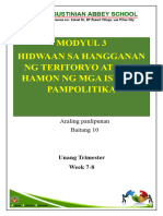 GR 10 Kontemporaryong Isyu Module