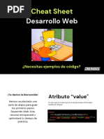 Cheat Sheet - Desarrollo Web