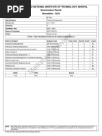 Result 5 Sem