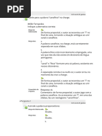 Estudos Disciplinares Xi - Questionário Unidade I