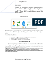 AL3452 Operating Systems Lecture Notes 1