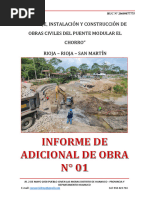 Informe Adicional de Obra 01