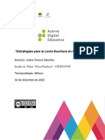 15EJN3474P - Estrategias para La Lecto-Escritura en Preescolar